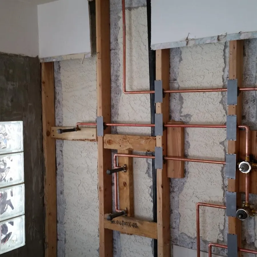 Copper pipe installation for Burst Pipe Repair in Cape Elizabeth